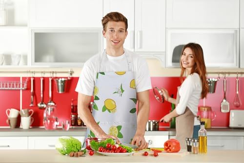 Adjustable Waterproof Kitchen Apron for Women with 2 Pockets - Image 6