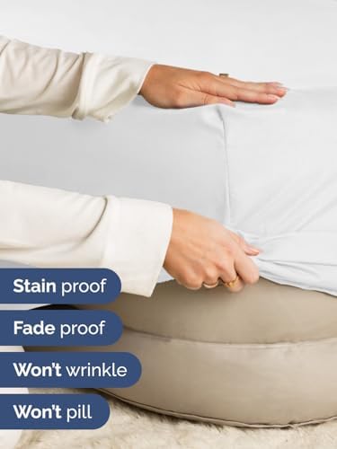 CGK Extra Deep Twin XL Single Fitted Sheet Only - White - Image 4
