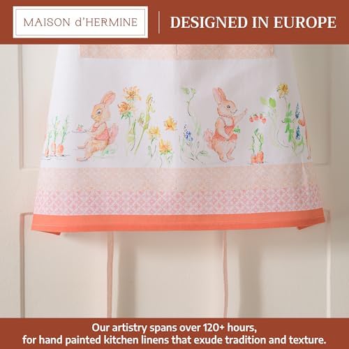 Maison d' Hermine Aprons for women with Pocket 100% Cotton (27.50"x31.50") - Image 2