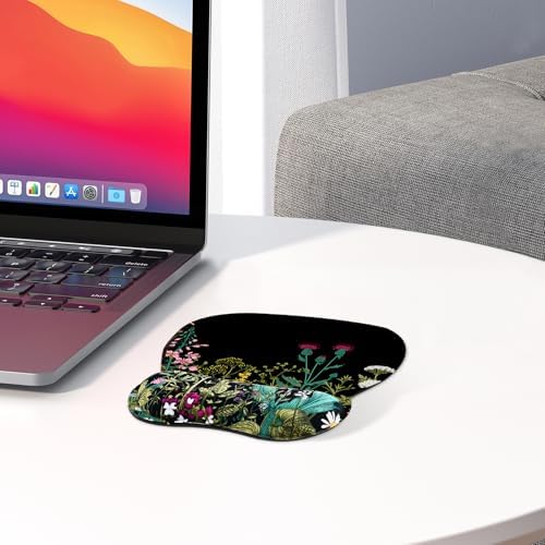 EooCoo Ergonomic Mouse Pad with Wrist Rest, Memory Foam Support Mousepad - Image 5