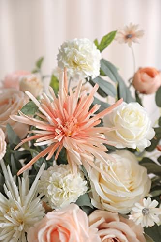 Serra Flora Artificial Flowers Combo Box Set Faux Flowers Bulk Flower Leaf with Stems Arrangements for DIY Wedding Bouquets Party Table Centerpieces Home Decorations Indoor Outdoor - Image 5