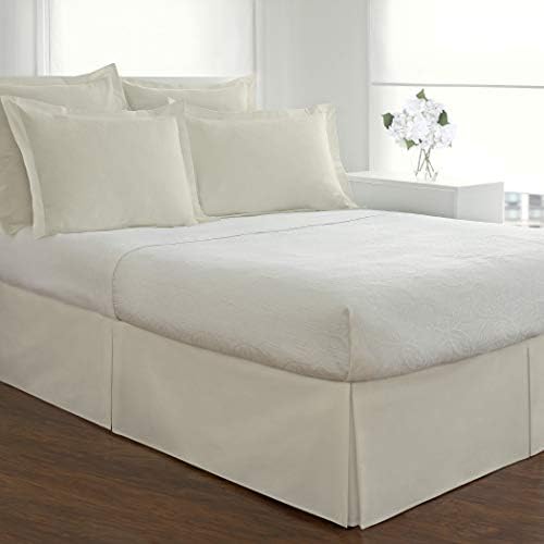 FRESH IDEAS Poplin Tailored 2-Pack Pillow Sham, King, Ivory - Image 5