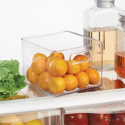 iDesign Clear Plastic Storage Bins, 4-Pack - Image 3