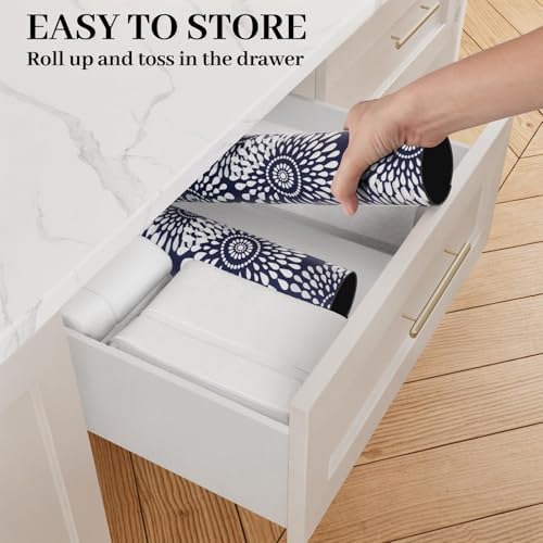 Dish Drying Mat Absorbent Kitchen Counter Mat Rubber Backing Draining Mat - Image 5