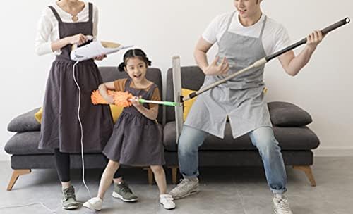 Children Cotton Apron Japanese Style Bib Home Clothes Painting Soft Comfort Pinafore Apron for Girls Boys - Image 4