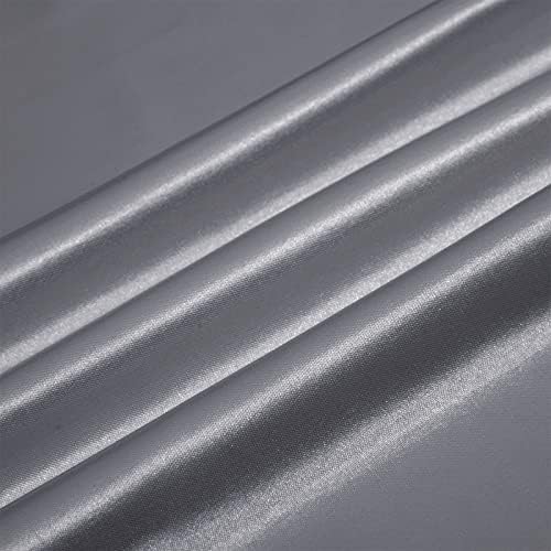 Ersmak Satin Body Pillow Cover, 20x54 Inches Grey Ultra Soft Case for Hair and Skin, Silky Slip Cooling Long Side Pillowcase With Envelope Closure - Image 6