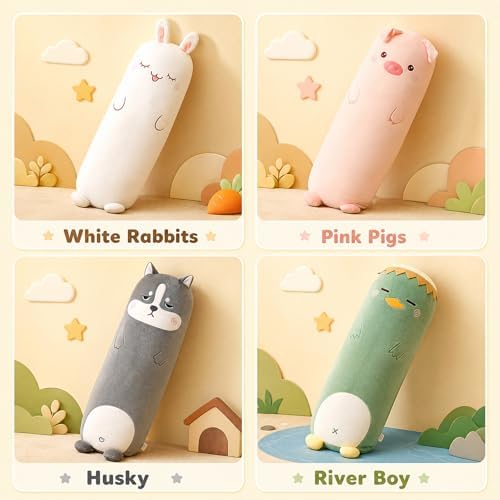 Long Plush Pillow, Penguin 27 Inch, Cute Body Stuffed Animal Pillows - Image 6