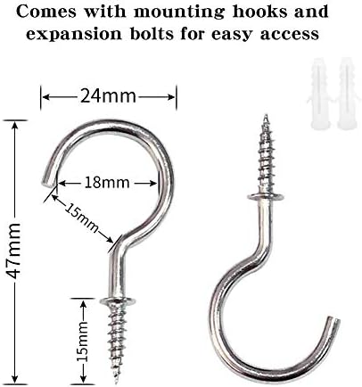 BEL AVENIR 2 Pack Curtain Tiebacks Ropes Tie-Backs,Handmade Holdbacks - Image 4