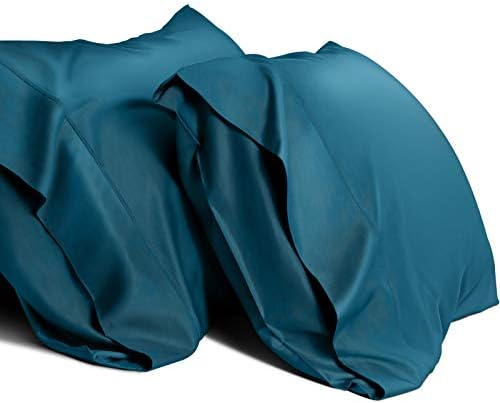 WishSmile Teal Cooling Pillowcases,2 Pack,20x36 inches by WishSmile