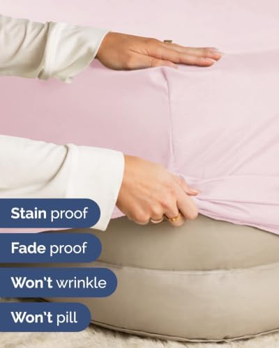 CGK Extra Deep Flex Top Split Head King Fitted Sheet Only - Lavender Pink - Image 6