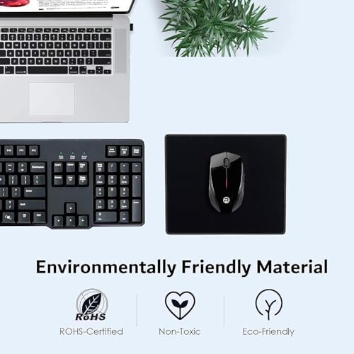 SaiTech IT 12 Pack Waterproof Mouse Pad, 8.66x7.1 inch, Black - Image 6