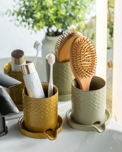 Zoeeker Toothbrush Holders for Bathrooms, Self-draining Toothbrush Holder - Image 7