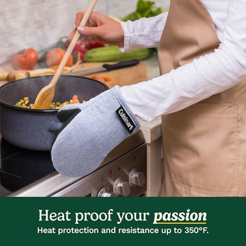 Cuisinart Mini Oven Mitts, 2-Pack, Neoprene Grip, Heat Resistant 350F - Image 3