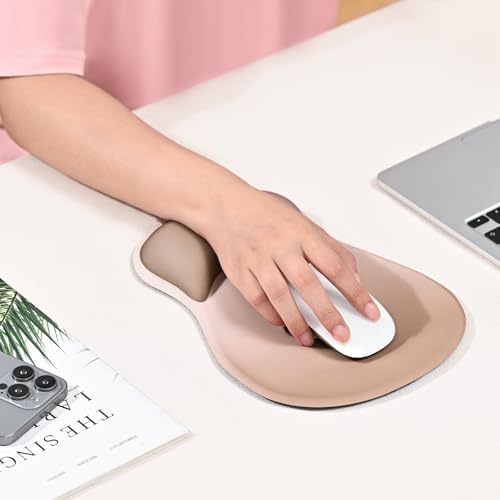 EooCoo Mouse Pad with Gel Wrist Rest, Ergonomic Mousepad Wrist Alignment - Image 6