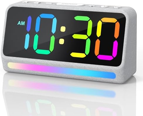 REACHER Extra Loud Alarm Clock for Heavy Sleepers Adults, Kids and Teens by Reacher