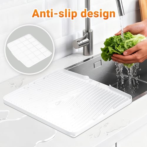 Silicone Dish Drying Mat for Kitchen counter - Image 3