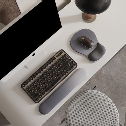 ErgoComfort Gel Wrist Rest Mouse Pad-Ergonomic Office Mousepad with Wrist Support-Non-Slip, Design Desk Accessories Mat for Home&Game Decor (05Midnight Wave) - Image 2