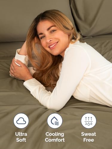 CGK Extra Deep Full Single Fitted Sheet Only - Khaki - Image 3