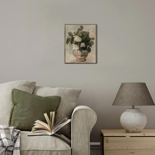RETRART Vintage Wall Art, Vintage Floral Wall Art Prints - Vintage Flower Pictures Decor Aesthetic - Canvas Prints for Bedroom Living Room Bathroom Wall Decor - 11" x 14" Unframed - Image 3