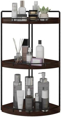 Dorhors Corner Bathroom Organizer Countertop,Vanity Counter Storage Shelf by Dorhors