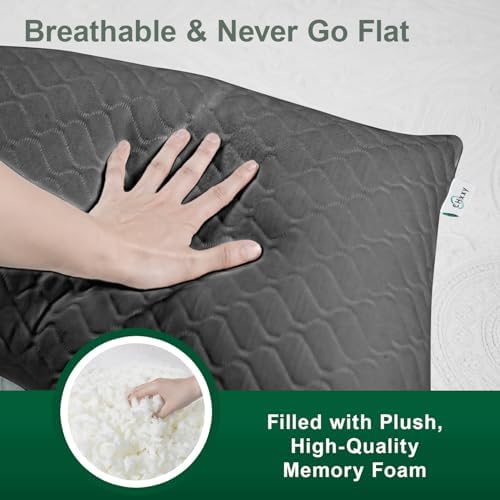CHxxy Medium Firm Side Sleeper Pillow, Neck & Shoulder Relief Ergonomic - Image 5