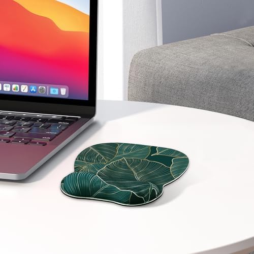 EooCoo Ergonomic Mouse Pad with Wrist Rest, Memory Foam Support Mousepad - Image 6