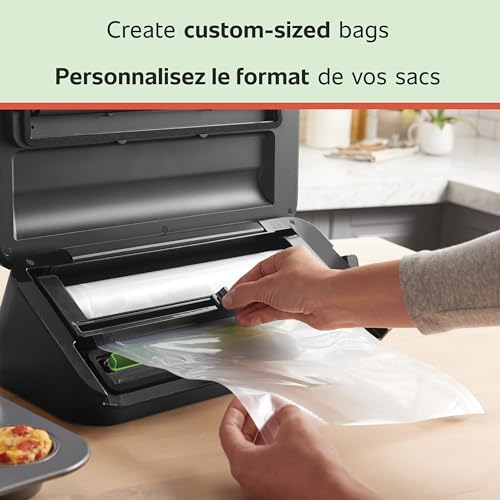 FoodSaver Vacuum Sealer Bags, Rolls for Custom Fit Airtight Food Storage and Sous Vide, 8" x 20' (Pack of 2) - Image 3
