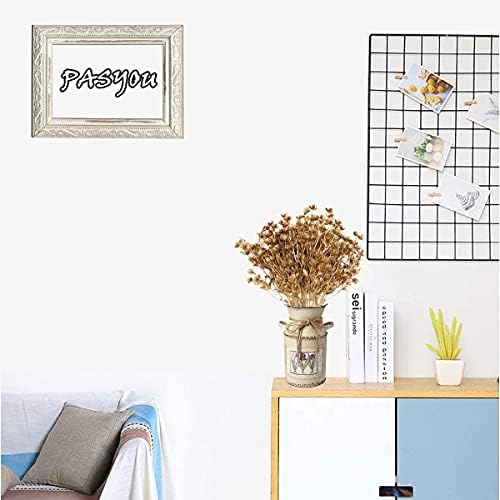 PASYOU Gold Fake Plants, Artificial Flowers Decoration for Christmas Golden Leaves Grass Plastic Faux DIY Crafts Indoor Outdoor Home Garden Party Room Bedroom Wedding Table Centerpiece Decor, 4 Pack - Image 6