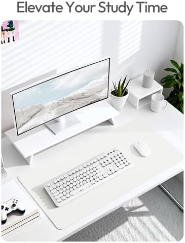 YSAGi Desk Protector&Blotter, Non-Slip Waterproof Leather Mouse Pad - Image 6