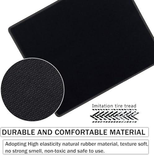 SaiTech IT 12 Pack Waterproof Mouse Pad, 8.66x7.1 inch, Black - Image 4
