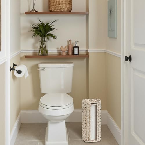 GRANNY SAYS Wicker Toilet Paper Holder Basket, Toilet Paper Storage Holder - Image 5