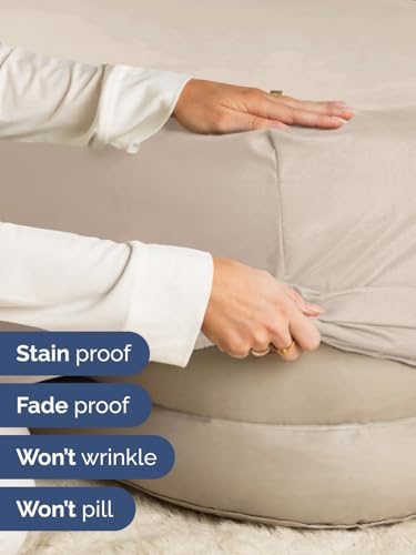 CGK Extra Deep Cal King Single Fitted Sheet Only - Wheat - Image 4