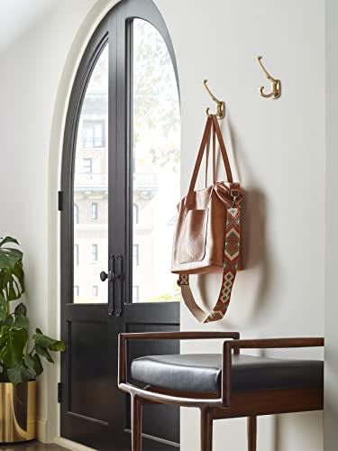 Amerock Vicinity Triple Prong Champagne Bronze Wall-Mounted Hook - Image 3