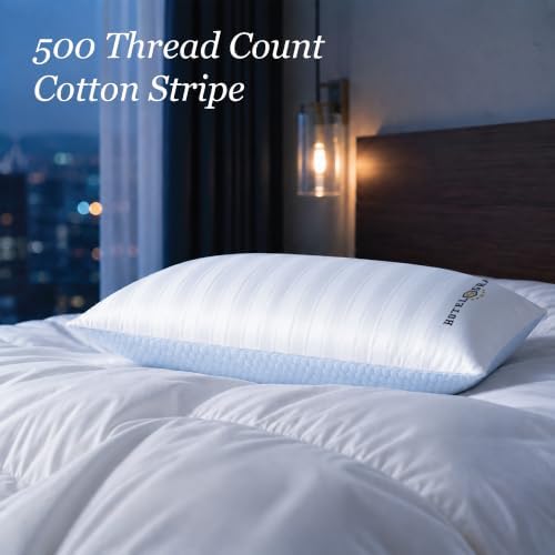 Hotel Grand Pillows Luxury Cooling Queen Size Set of 2 Down Alternative - Image 3