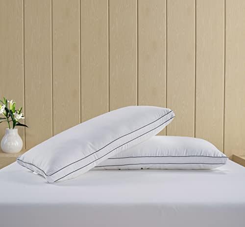 LANE LINEN Standard Size Bed Pillows for Sleeping, Set of 4, 20x26 - White - Image 5
