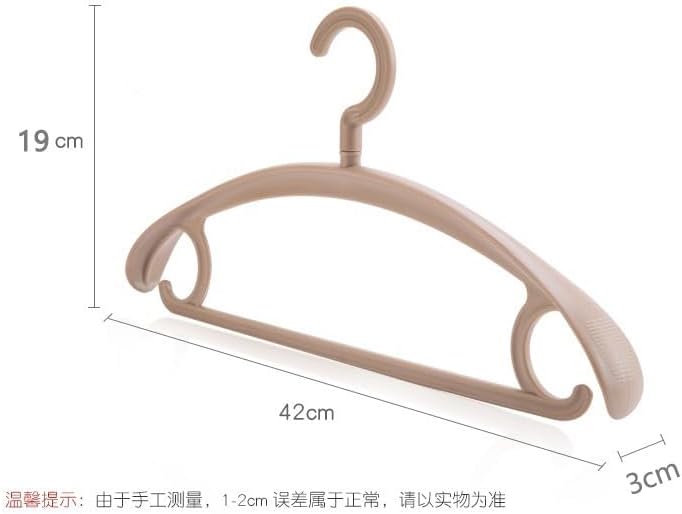Heavy Duty Hanger Swivel Wide Shoulder Clothes Hanger Pink - Image 3