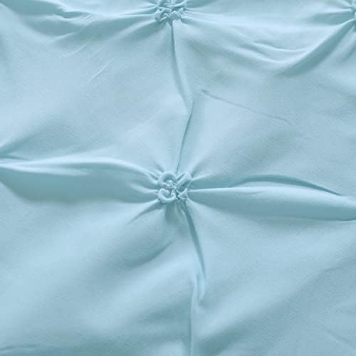 Vaulia Standard Pillow Shams 20 x 26 Set of 2, Light Blue - Image 3