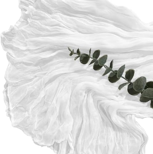 12Pack White Cheesecloth Table Runner 20x120inch Gauze Table Runners - Image 5