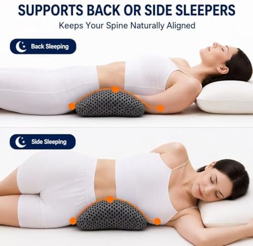 Ergonomic Lumbar Support Pillow, Memory Foam Back Cushion - Image 5