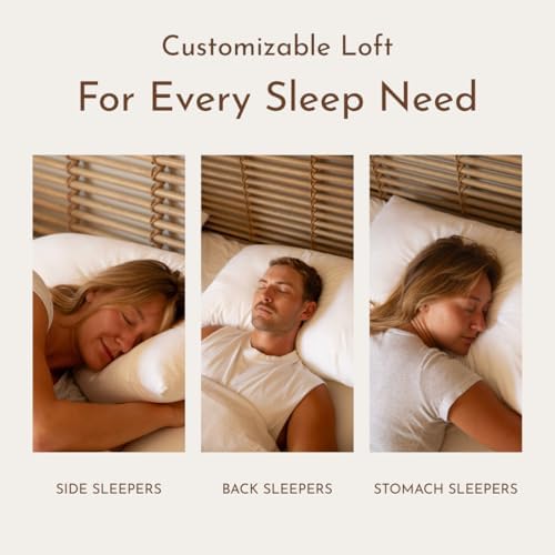 Little Sleepy Head Bed Pillow for Sleeping – Soft & Supportive Hypoallergenic Pillow with Down-Like Fill - Queen Size Pillow 1 Pack, 20x30 - Image 4