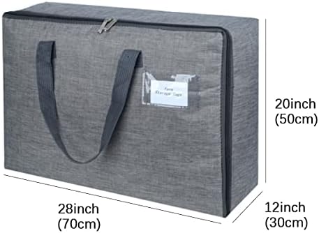 2 Pack Large Moisture-Proof Storage Moving Travel Bag Storage Container - Image 4