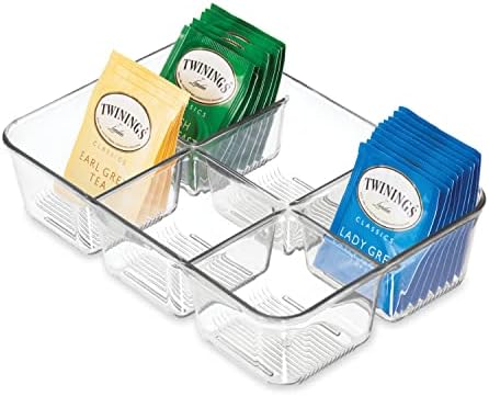 iDesign Clear Tea Bag & Sugar Packet Organizer - Image 6
