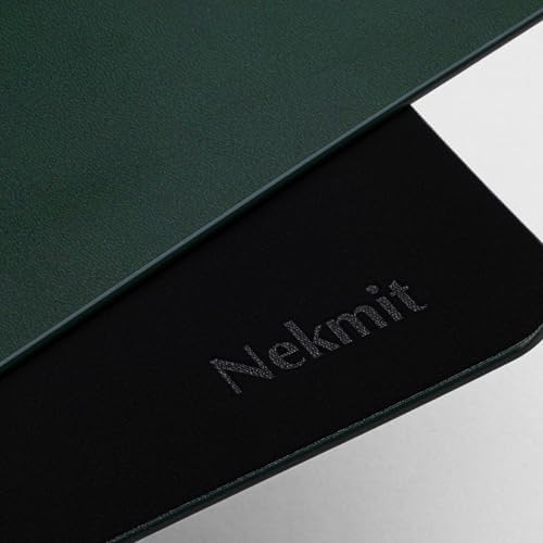 Nekmit Leather Desk Blotter Pad 17 x 12 Inches, Flat, Non-Slip, Waterproof, Green - Image 5