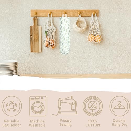 Plastic Bag Holder, Wall Mount Grocery Bag Organizer for Plastic Bags, Reusable Grocery Bags Organizer for Home Kitchen Pantry Decor (U) - Image 5