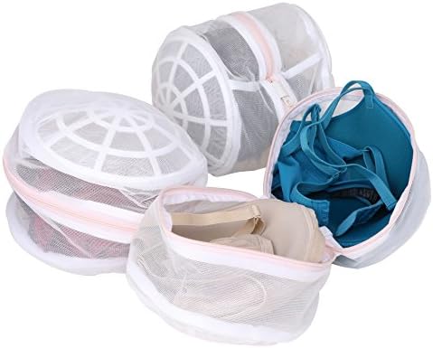 Premium Bra Wash Bag – Set of 3 Mesh Lingerie Laundry Bags for Delicates – Protects Bras, Underwear & Intimates in Washing Machine – Durable Zipper Closure – Large Size by Laundry+Science