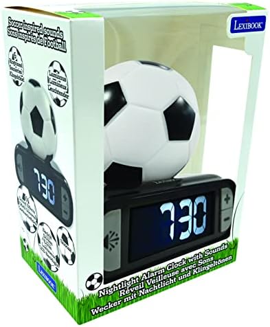 LEXiBOOK, Soccer Ball Nightlight Alarm Clock, RL800FO - Image 6