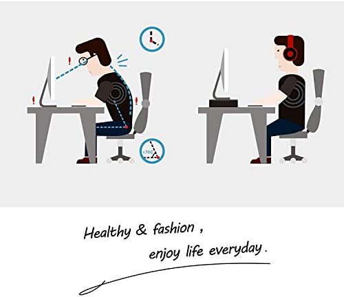 Computer Monitor Stand Riser 16 inch Desktop Stand, Speaker TV Laptop Printer Stand Workspace Organizer (Cherry-2pack) - Image 7