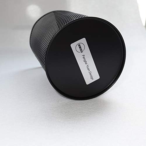 Fengtaiyuan T06, Black Metal Wire Mesh Pencil Holder, Desktop Organizer, Office Storage Box (Black-T06) - Image 4