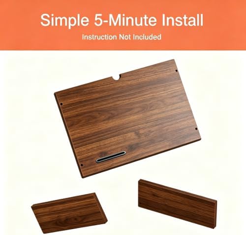 Computer Monitor Stand Riser 16 inch Desktop Stand, Speaker TV Laptop Printer Stand Workspace Organizer (Cherry-2pack) - Image 5