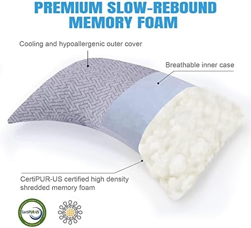 SCHNAUZER HOME King Size Side Sleeper Pillow for Neck and Shoulder Pain - Image 5